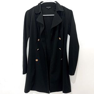 Wearever Black Button Down Blazer Size Small